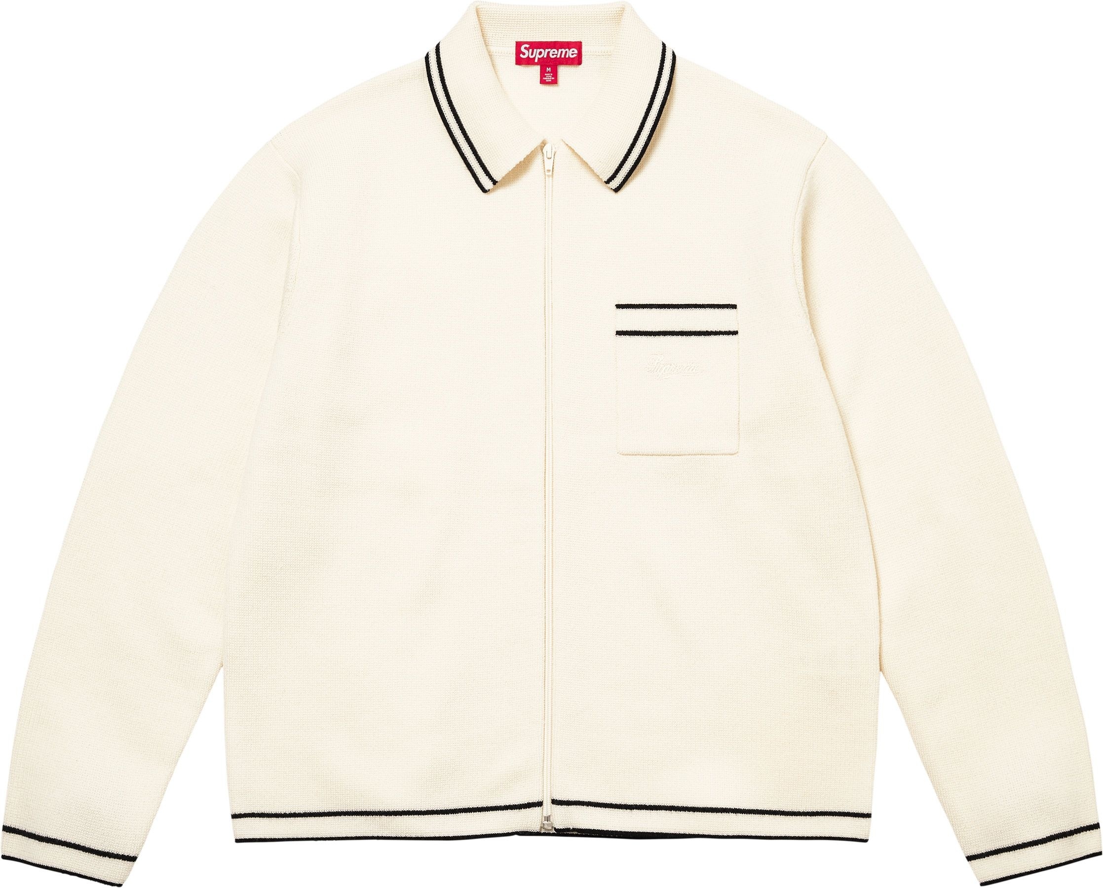Zip Up Polo Sweater view 9